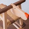 Picture of eguchi toys 原木手工製動物造型高腳椅