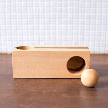 Picture of eguchi toys 原木手工製滾球座（蒙特梭利教具）